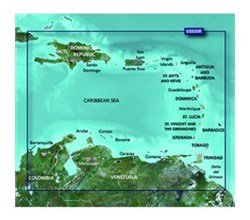 Garmin bluechart g2 vision vus030r southeast caribbean